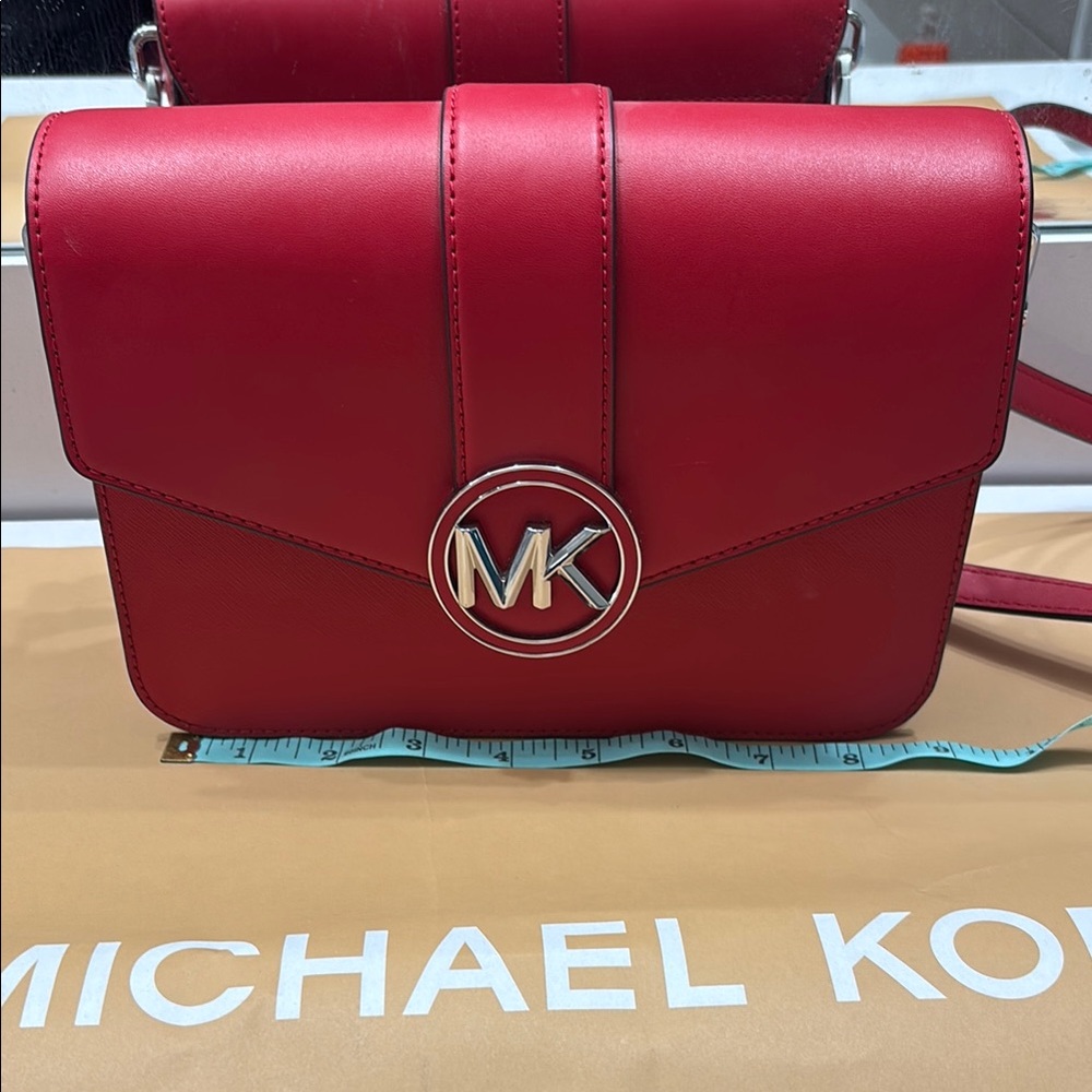 Michael Kors Red Crossbody Bag